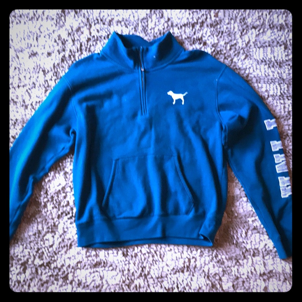 Turquoise Pink Victoria’s Secret sweater